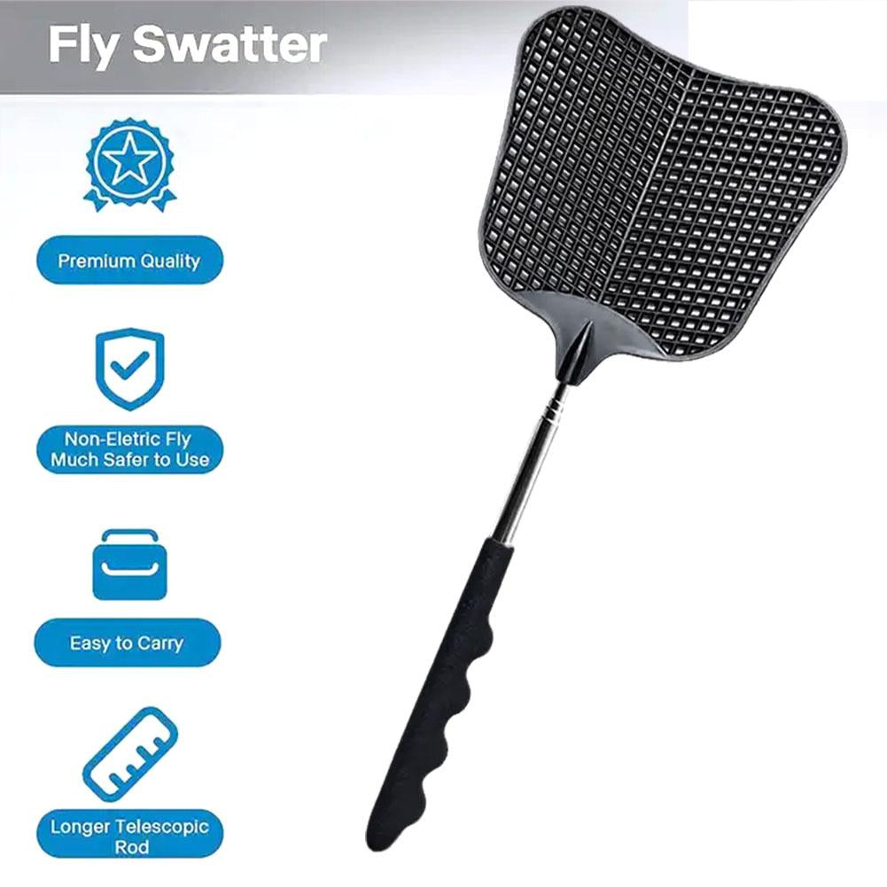 Fly swatter telescopic extendable