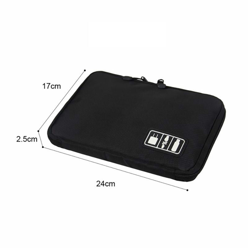 Gadget Cable Organizer Bag Travel Digital Electronic Accessories Storage Bag USB Charger Power Bank Holder Cable Makeup Box Bagsbags