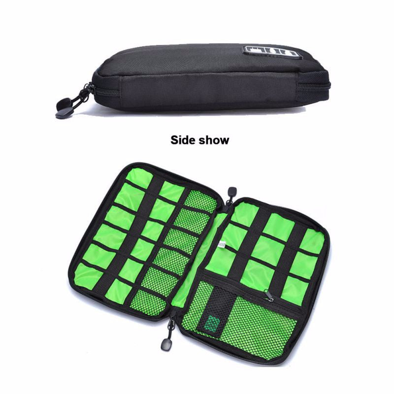 Gadget Cable Organizer Bag Travel Digital Electronic Accessories Storage Bag USB Charger Power Bank Holder Cable Makeup Box Bagsbags