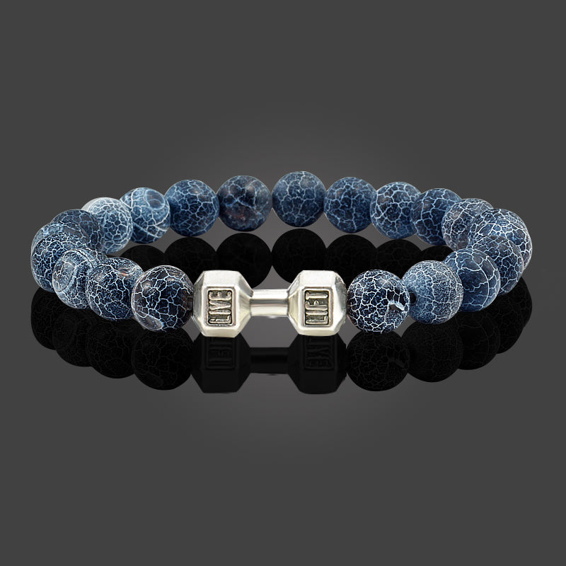 Natural volcanic stone bracelet